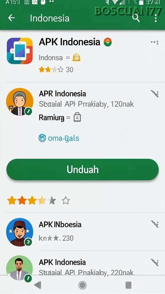 Cuplikan layar RP62RP — pengaturan akun