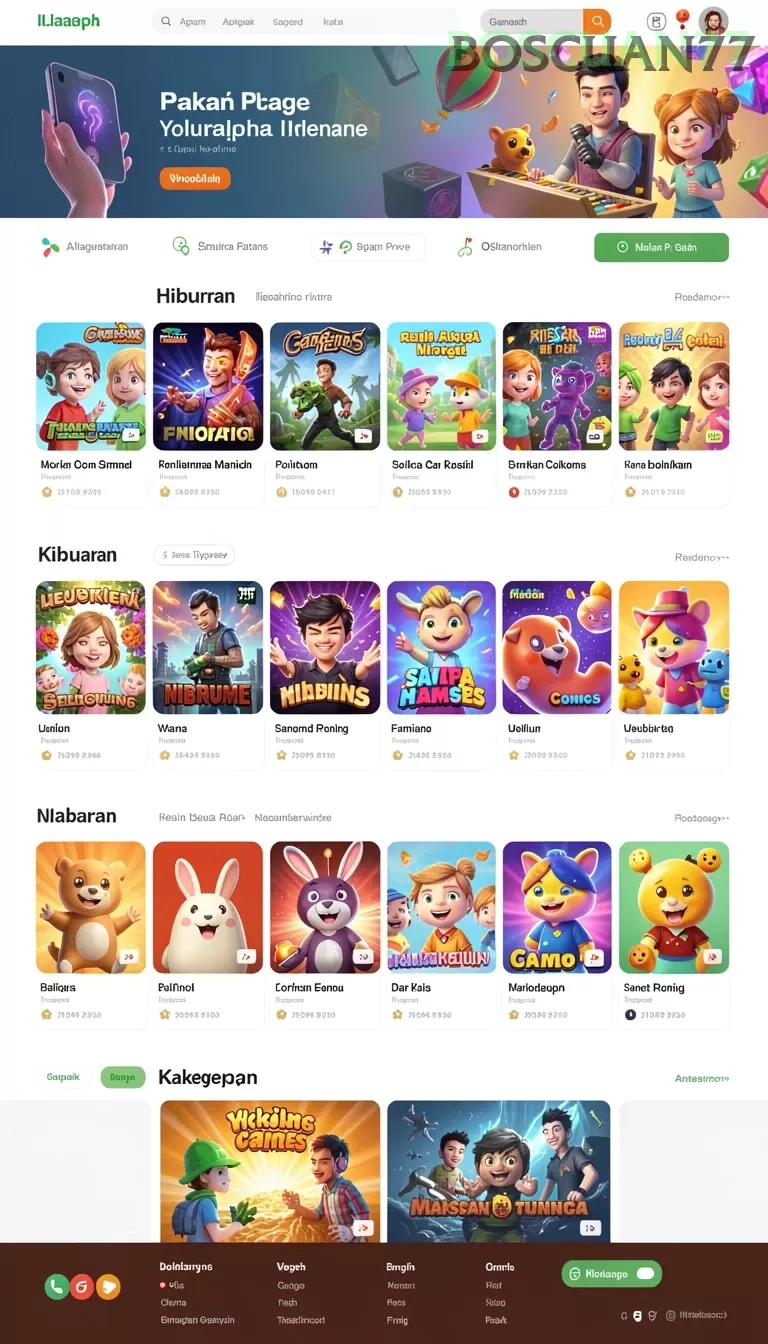 Cuplikan layar MAMI188 — menu navigasi